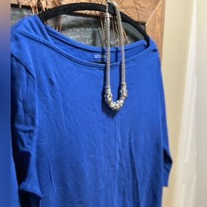 Merona Boat Neck 3/4 sleeve shirt